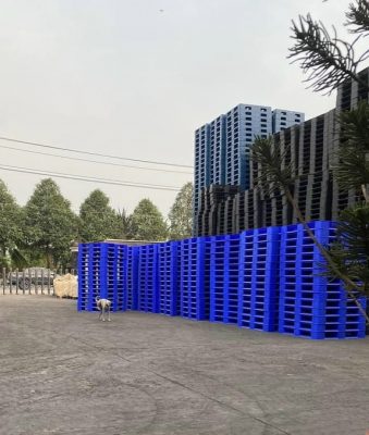 Kho hàng pallet nhựa Mai Trâm