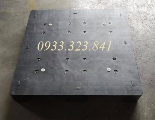 Pallet nhựa mặt kín 1000x1000x130mm