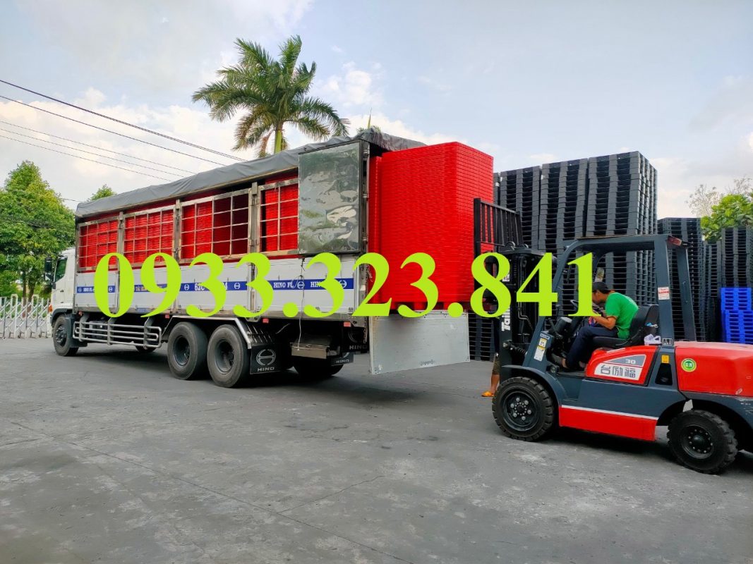 Pallet nhựa cũ khu vực Bình Dương