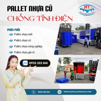Pallet nhựa chống tĩnh điện