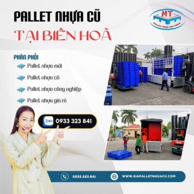 Pallet nhựa cũ tại Biên Hoà