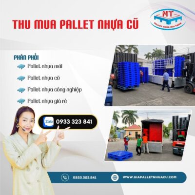 Thu mua pallet nhựa cũ giá tốt