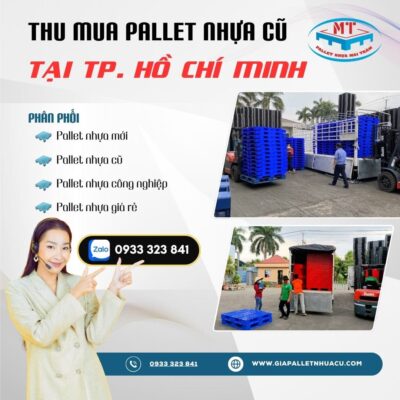 Thu mua pallet nhựa cũ tại TP.HCM